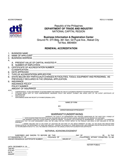dti renewal|renewal business name registration.